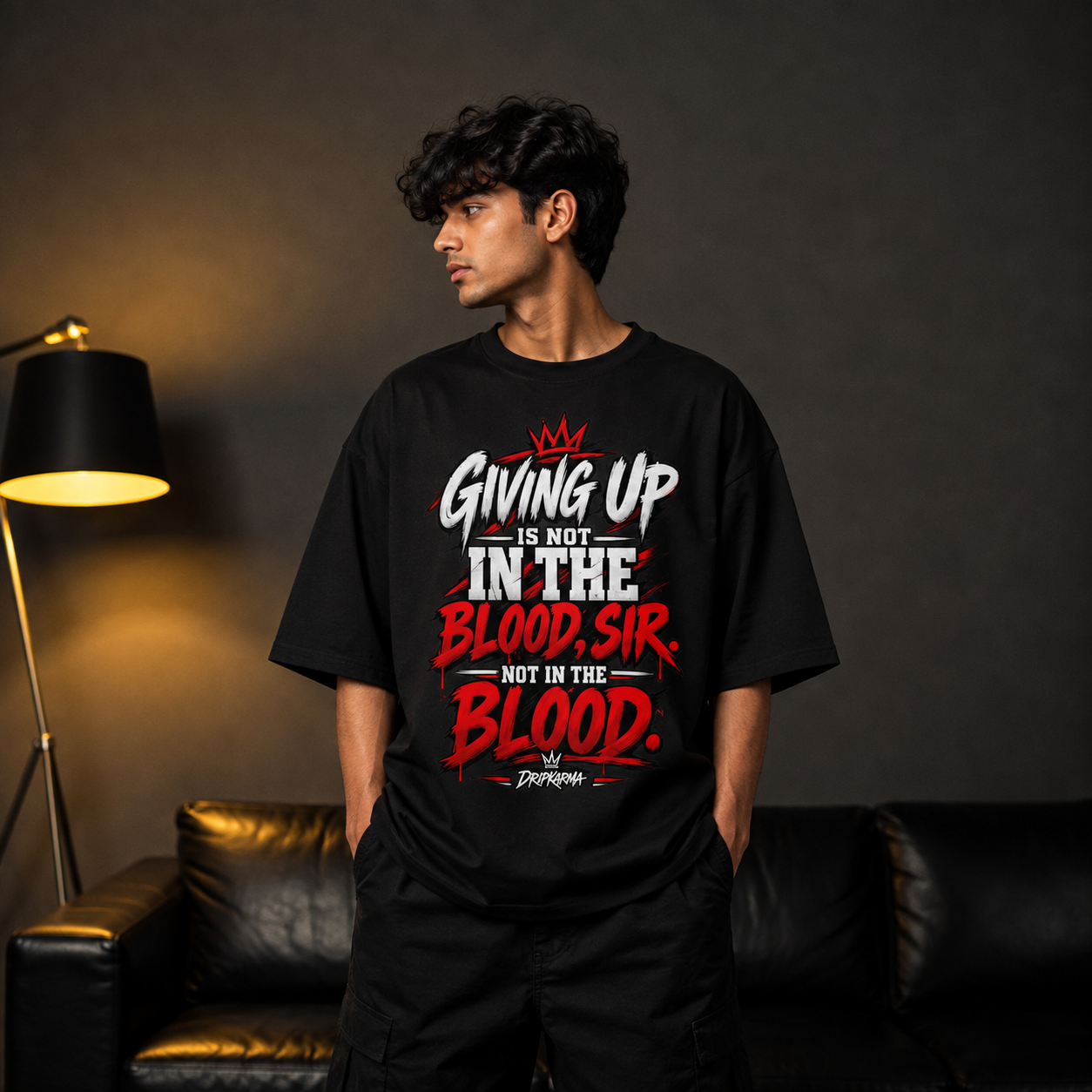 Giving Up Is Not In The Blood Sir